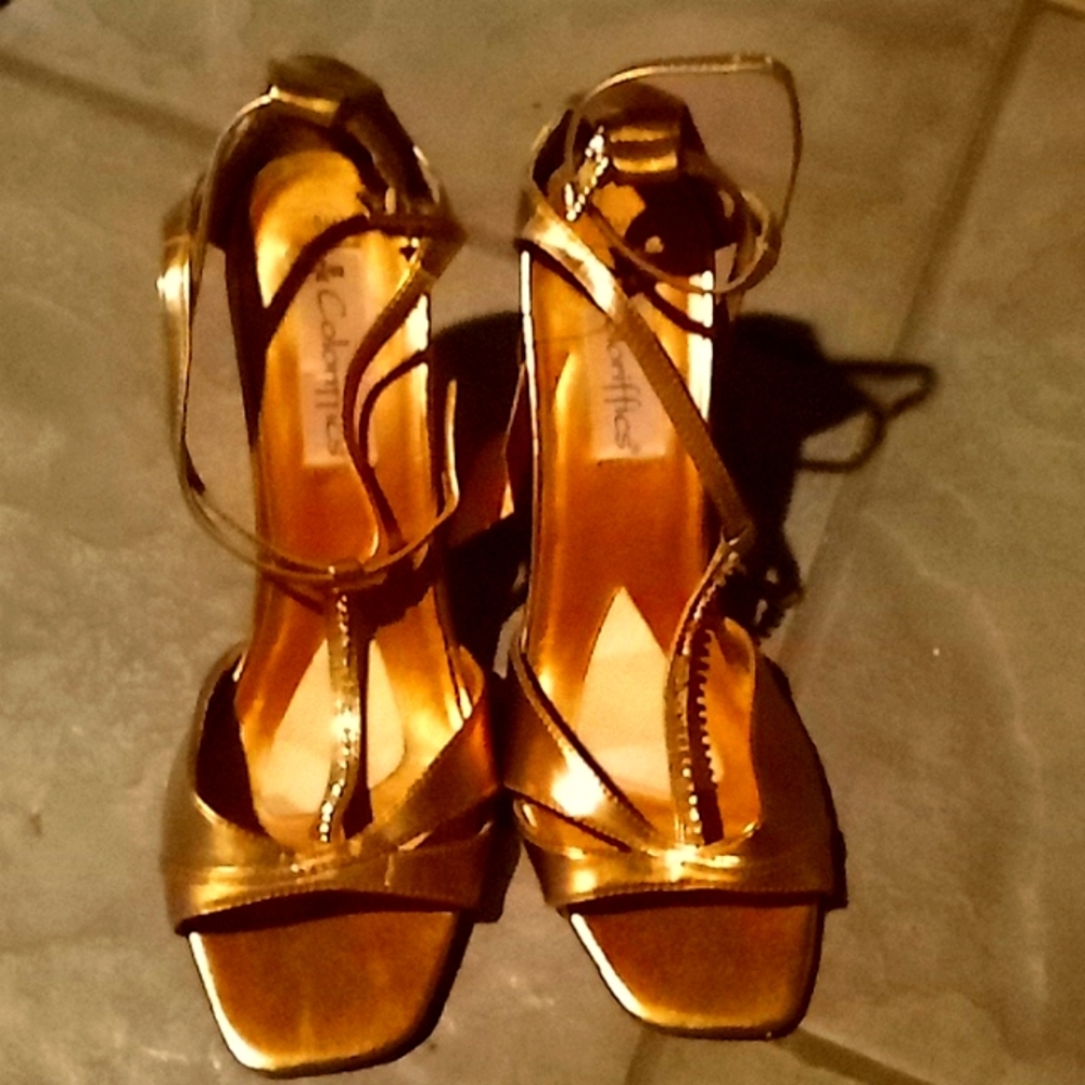 Metallic Gold Coloriffics Heels